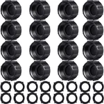 Mudder 16PCS Garden Hose Caps Sprinkler Covers Gaskets 3/4 Inch Ght Black New. Price: $21.25.