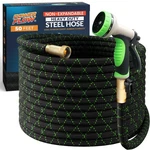 Powerflow Garden Hose, Non-expandable 50 Feet Premium Quality Stainless Steel... New. Price: $76.27.