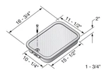 Nds 313C Overlapping Cover, Pro Series Plus For Rectangle Box, Green 14 19 New. Price: $66.97.