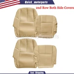 For 07-14 Silverado Sierra 1500 2ND Row Both Bottom Top Leather Seat Cover Tan New. Price: $132.99.
