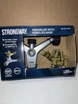 Strongway Metal Impact Sprinkler Wheeled Base, 85FT. Dia. Coverage, 3/4IN. Open. Price: $26.00.