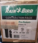 Rain Bird CP500012PK Pro Rotors. Pack. New. Price: $169.64.