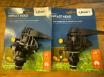 Orbit Jet Water Sprinkler Impact Head Adjustable 1/2" 55024 New. Price: $17.99.