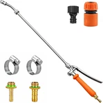 Vanpet All Metal Replacement Sprayer WAND,1/4" & 3/8" 1/2" Hose Fittings New. Price: $21.32.
