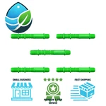 Pack 5 Lasco 1/2" X 6" Poly Cut-off Sprinkler Head Risers Lawn Irrigation New. Price: $26.07.