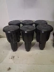 Lot 6 Rain Bird 2045A Maxi-paw Full Part-circle Impact Rotor Pop-up Sprinkler New. Price: $225.99.