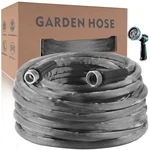 Relxitl Non-expanding Garden Hose 75FT Flexible With 10-FUNCTION Spray Nozzle Used. Price: $35.72.