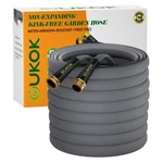 Gukok Garden 25 Ft, Non-expanding Water Hose, Ultra-light & Gray New. Price: $25.71.