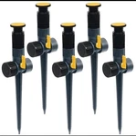 Lot Of 24 Melnor Multi-adjustable Spike Sprinklers Bulk Garden Irrigation Open. Price: $28.00.