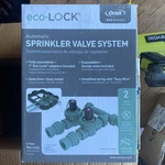 New Orbit Eco-lock Automatic Sprinkler Valve System. Price: $19.99.