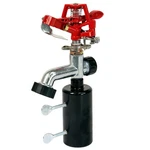 Chapin 4984: T-post Impact Sprinkler, 360 Degree Automatic Red New. Price: $21.26.
