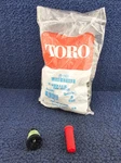 (qty 25) Toro 89-1464: Sprinkler Head Mpr Plus Spray Nozzles Open. Price: $57.60.