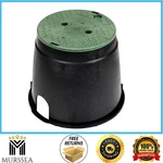 10 In. Round Valve And Cover, Black Box, Green Icv New. Price: $17.99.