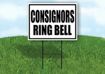 Consignors Ring Bell Black Border Yard Road With Stand Lawn New. Price: $19.99.