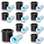 (10) Rain Bird 8HFLT Mpr Spray Nozzle Feet Adjustable 180 Flat Pattern New. Price: $19.95.