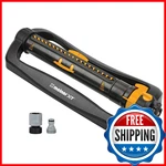 Melnor 65167AMZ Xt Turbo Oscillating Sprinkler, 4,500 Sq Ft, Quick Connect New. Price: $47.91.