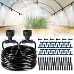 Hiraliy 118FT Greenhouse Misting Drip Irrigation Kit Quick Connect New. Price: $52.27.