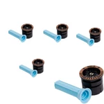 5 Rain Bird U12H 180 Half-circle Dual Spray Pattern Nozzles, 12' Radius New. Price: $14.87.