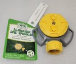 Expert Gardener Adjustable Spot Sprinkler W/metal Base - Waters Up To 900 Sq Ft. New. Price: $9.95.