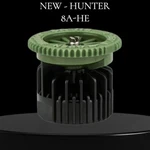 Hunter 8A-HE Pro Adjustable Spray Nozzle Foot Radius 0-360 Degree 5-PACK New. Price: $22.07.