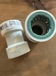 2 Orbit 34776 Coupling Pvc-lock Push To Connect 3/4" X D Plastic New. Price: $9.99.