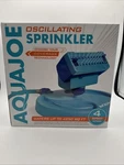 Aqua Joe 20-NOZZLE Max Coverage Adjustable Gear Driven Oscillating Sprinkler New. Price: $12.00.