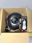 Strongway 16IN Hanging Pendant Barn Light W/ Led High Lumen Big 3000L Bulb Open. Price: $17.87.
