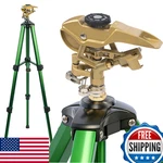 Hourleey Impact On Tripod Rotating Water Sprinklers For Yard Lawn And New. Price: $60.26.