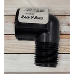 Rain Bird SWGS050S Plastic Black Swing Pipe Elbow 1/2 Mpt X Fpt 1.13 In. New. Price: $9.00.