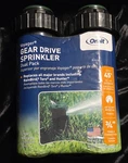 Orbit Voyager 3/4 Female Connect Gear Drive Sprinkler Dual Pack Up To 45' 55461 New. Price: $29.99.