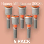 Sprinkler 5 Pack Hunter Rotator MP800 Sr 90-210 8'-30' Nozzle Rotary New. Price: $47.07.