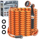 Plyplye 100FT Flexible Garden Hose Water Non-expanding Lightweight With New. Price: $67.23.