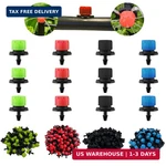 200PCS Adjustable Irrigation Drippers Sprinklers,hoinco 360 Degree 1/4 Inch Barb New. Price: $15.45.