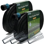 Secbulk 2026 Flat Soaker Hose 150 With Stakes For Garden, 75FT X Linkabl... New. Price: $108.62.