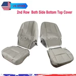 New For 07-14 Gmc Sierra 1500 2ND Row Both Bottom Top Leather Seat Cover Gray. Price: $128.90.