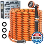 Plyplye Flexible Garden 100 Ft, Non-expanding Lightweight Water Hose, With New. Price: $66.98.