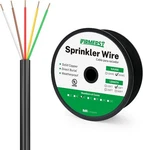 Firmerst 18/5 Solid Sprinkler Wire For Up To 4 Valves System 30/150/250 Feet New. Price: $32.99.