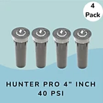 Hunter Regulated Spray Head Psi 4" PROS04-PRS40-CV Nozzle Pack New. Price: $49.27.