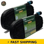 Secbulk 2025 Flat Soaker Hose 100 Ft For Garden Watering New. Price: $70.99.