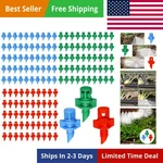 150PCS Drip Irrigation Emitters Micro Sprinkler Heads Garden Lawn Water New. Price: $10.84.