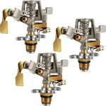 Chengu 3 Pcs Impact Sprinkler Head Brass Pulsating Natural Color Of New. Price: $40.99.