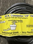 Mister Landscaper 30-FT Coil Of Black 1/4-IN Vinyl Tubing New. Price: $15.00.