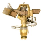 Rain Bird 25PJDAC Brass Impact Sprinkler, Adjustable - 20' 41', New. Price: $28.65.