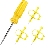4 Pack Sprinkler Key Adjustment Tool Kit Compatible With Rain Bird 5000, Hunter New. Price: $15.02.