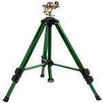 Impact Sprinkler 4 Inch Brass Head Heavy Duty 0-360 Hourleey Tripod Base Yard New. Price: $59.99.