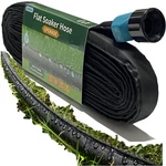 Secbulk 2025 Flat Soaker Hose For Garden, 25' Linkable Drip 25FT, Black New. Price: $40.28.