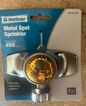 Melnor Metal Spot Sprinkler 450 Ft 557-354 Home Lawn Circular Garden Hose New. Price: $8.33.
