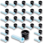 (25) Rain Bird U15H Adj Half-circle (180 Spray Nozzles 15' Dual-orifice Mpr New. Price: $39.95.