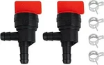 1/4" Fuel Cut Off Valve For Riding Lawn Mower, 90 Degree Gas Sh Color: 2 Angle New. Price: $14.99.