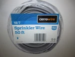 Cerrowire 50 Ft. 18/7 Black Solid Copper Sprinkler 240-1007B New. Price: $23.70.